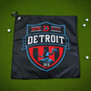 Golf Towel - Detroit Shield RWB