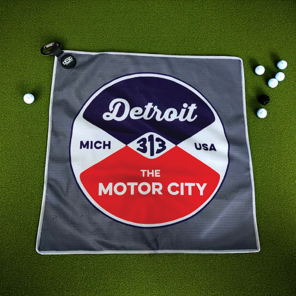 Golf Towel - Detroit Reel