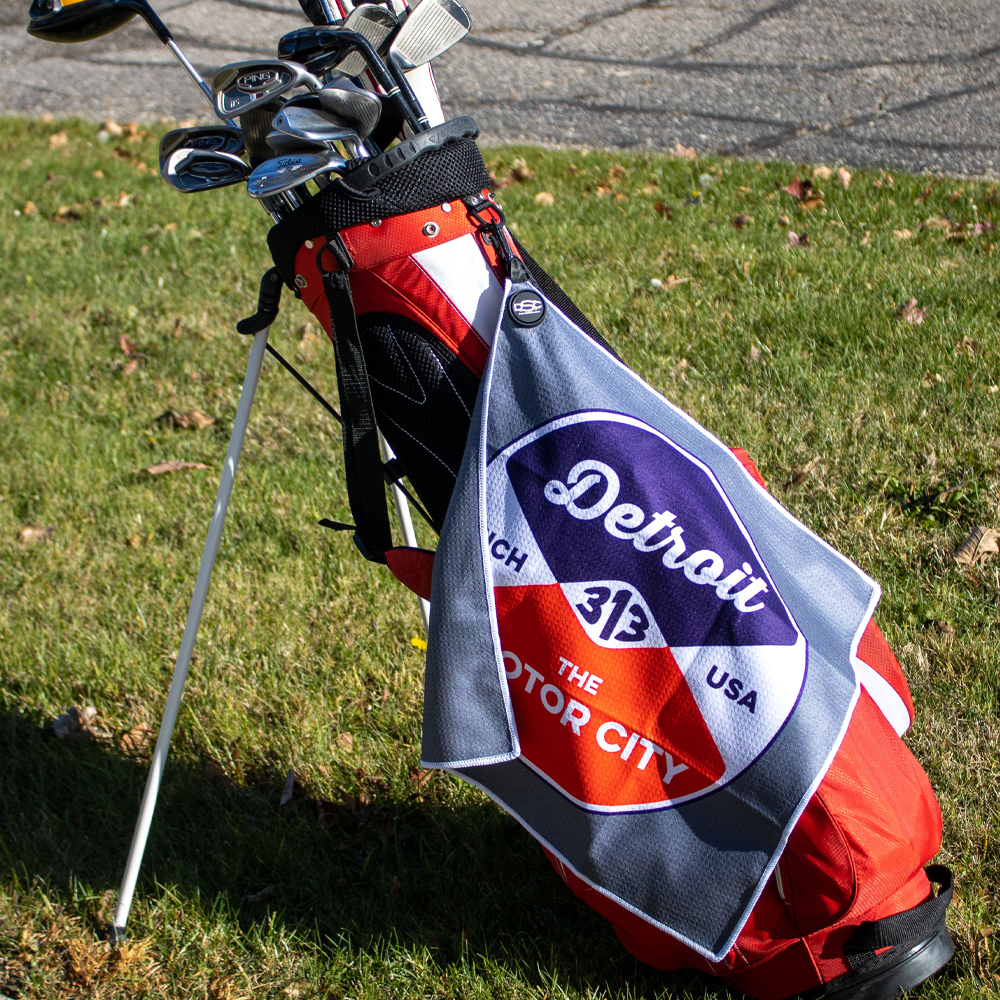 Golf Towel - Detroit Reel