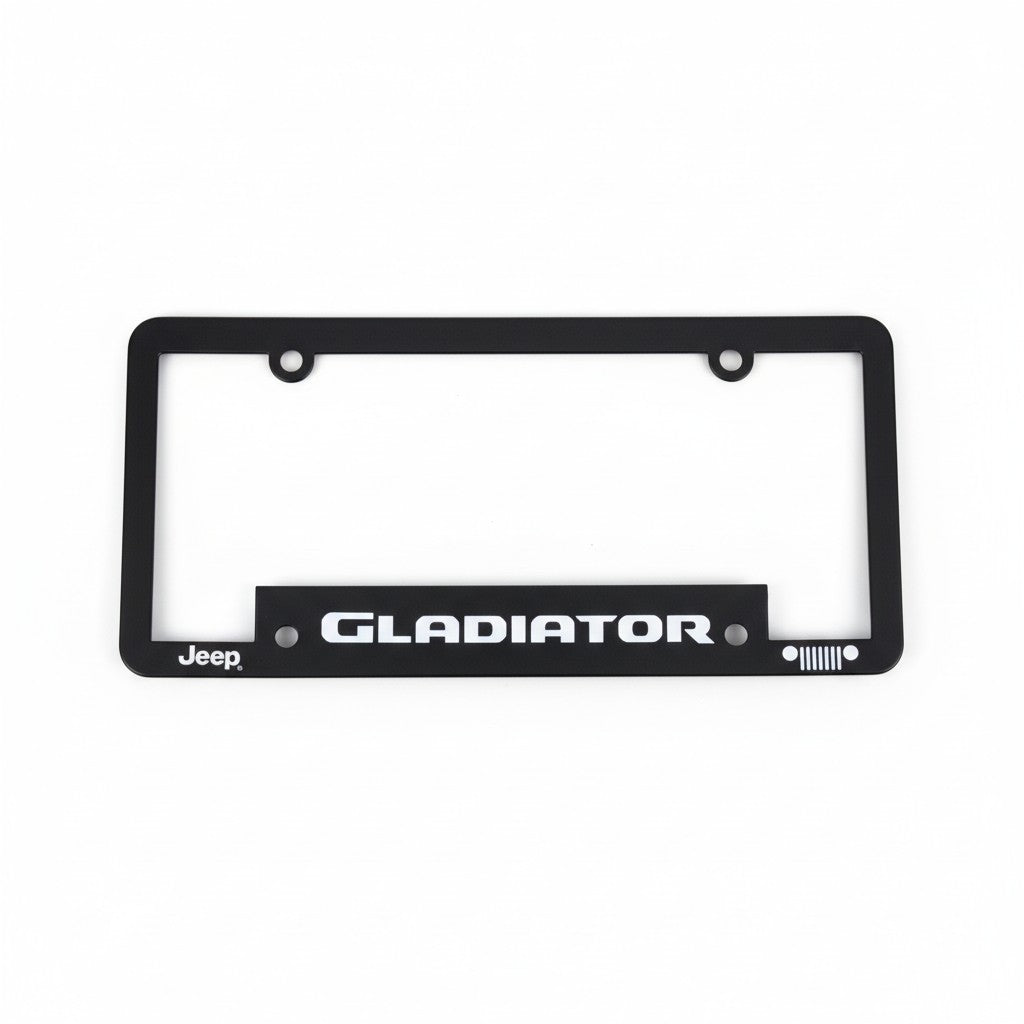 License Plate Frame - Jeep Gladiator