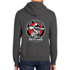 Hoodie Sweatshirt - World of Outlaws Easton Circle - Charcoal