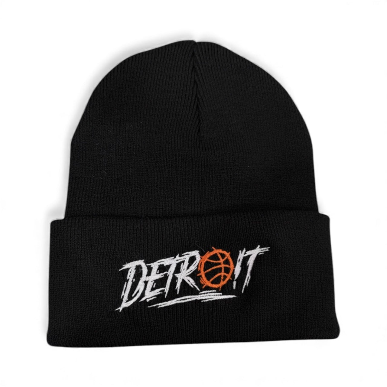 Hat - Detroit Bad Boys Basketball Score Flip Knit - Black
