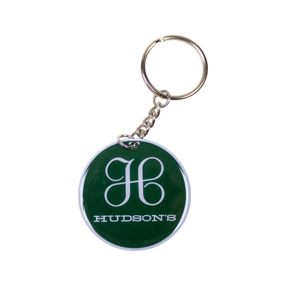 Keychain - Hudson's - Round Metal