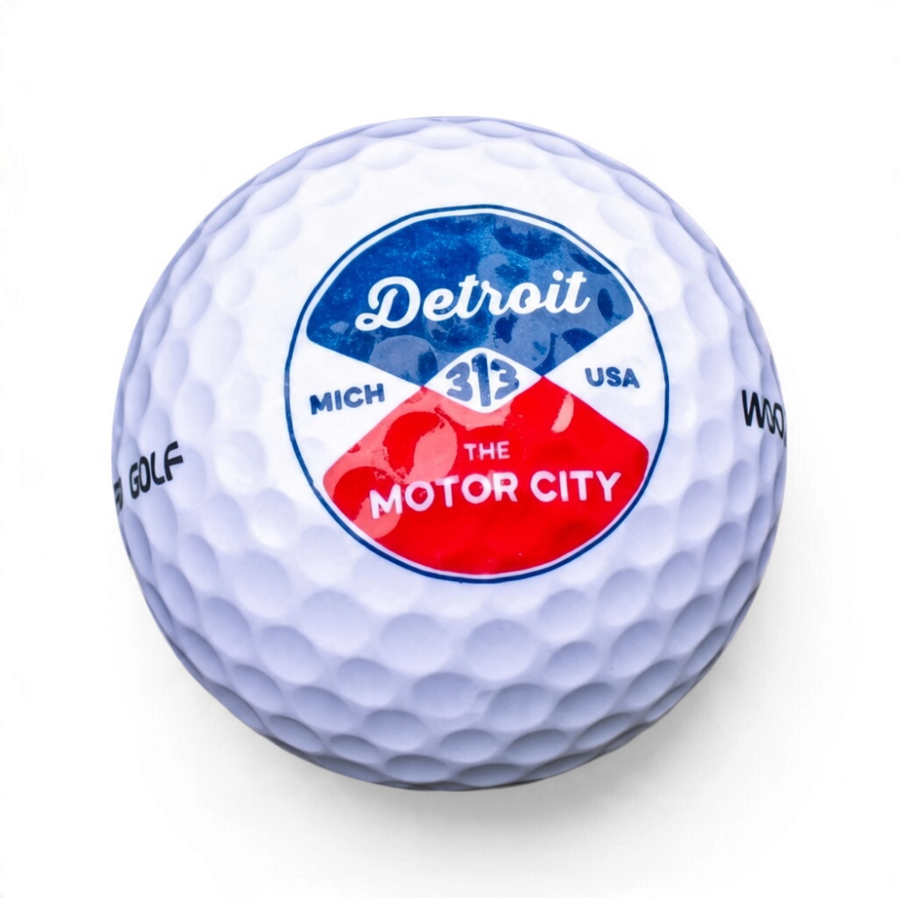 Golf Ball - Detroit Reel