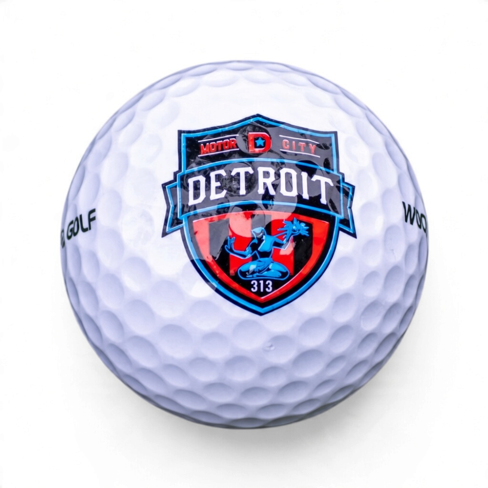 Golf Ball - Detroit Shield