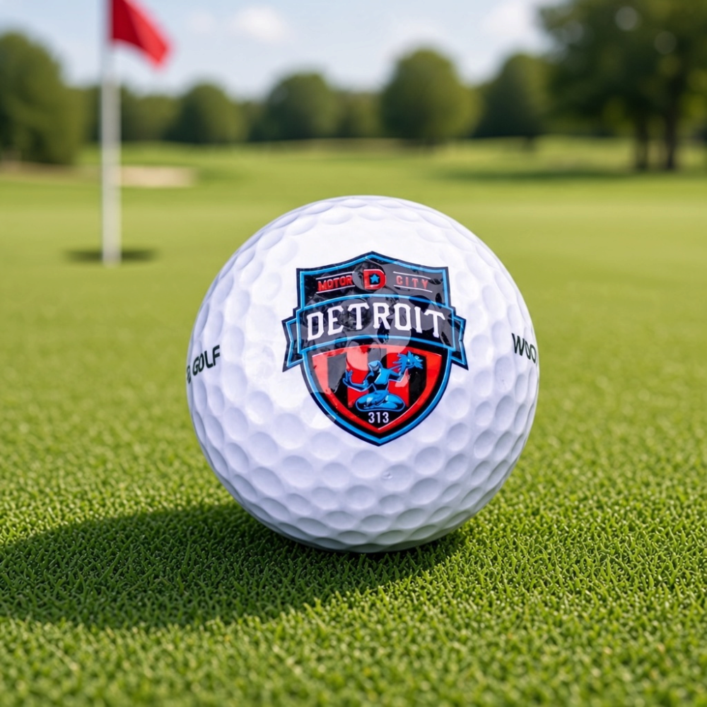 Golf Ball - Detroit Shield
