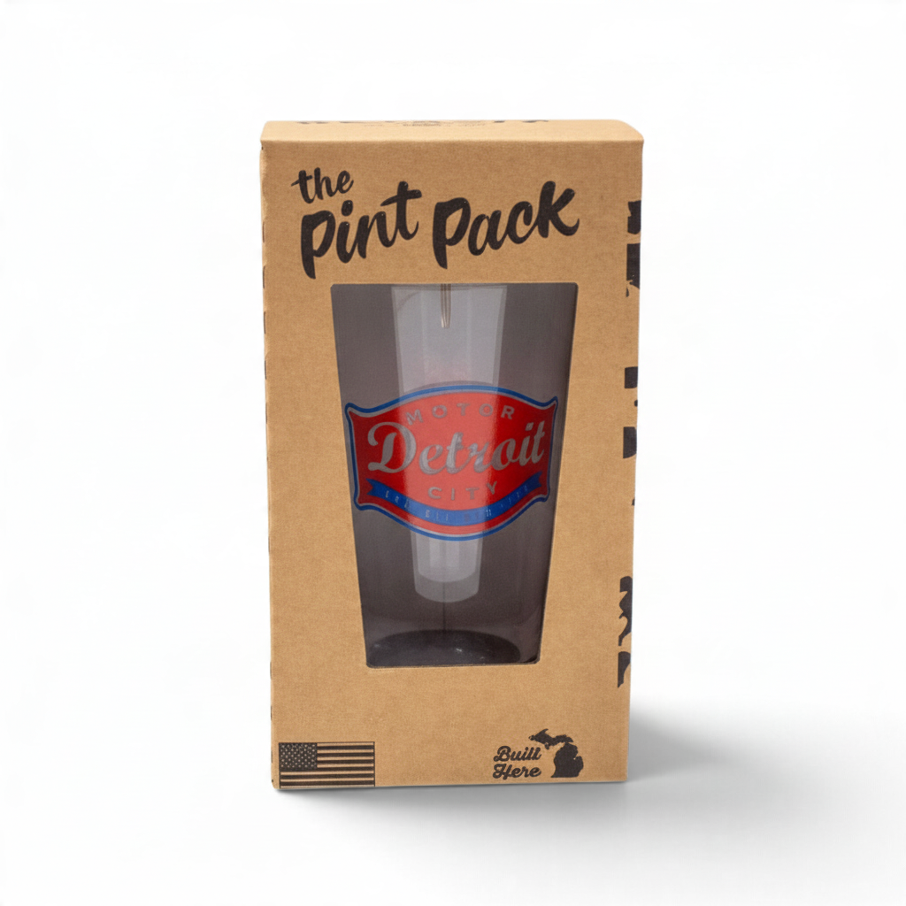 Pint Glass Set - Detroit