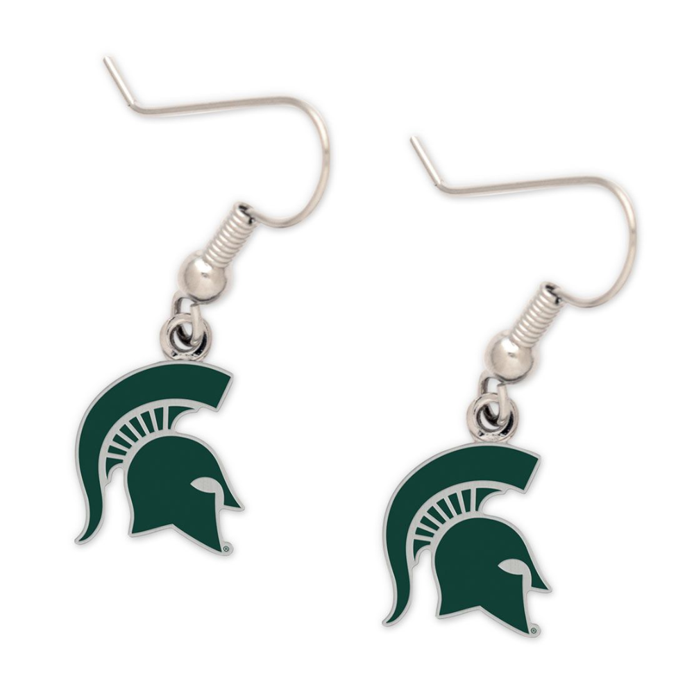 Michigan State - Spartan Head Earrings