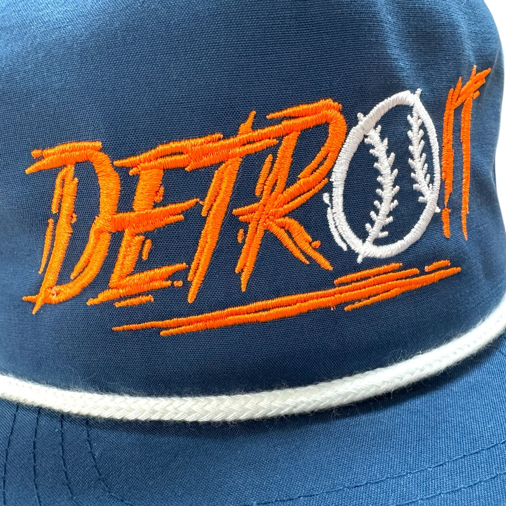 Hat - Detroit Score Baseball - Richardson FLAT BILL