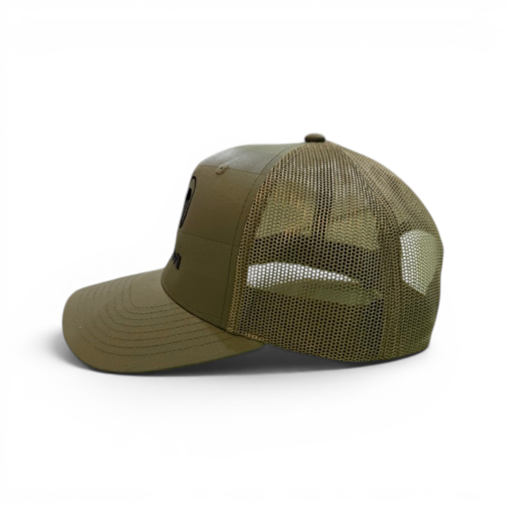 Hat - RAM Stars and Stripes Trucker - Loden