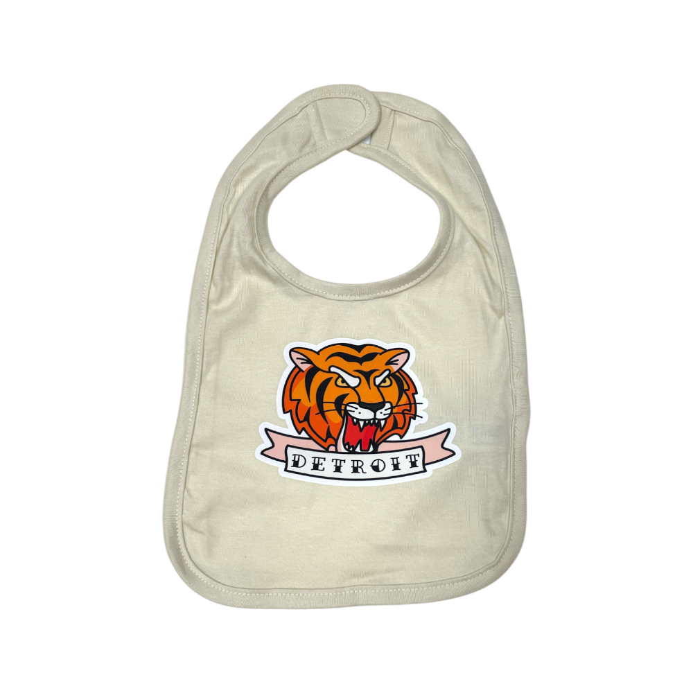 Baby Bib - Detroit Tiger Tattoo