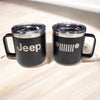 Camper Mug - Jeep Insulated - Black