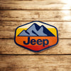 Sticker - Jeep® Mountain Hex - Navy