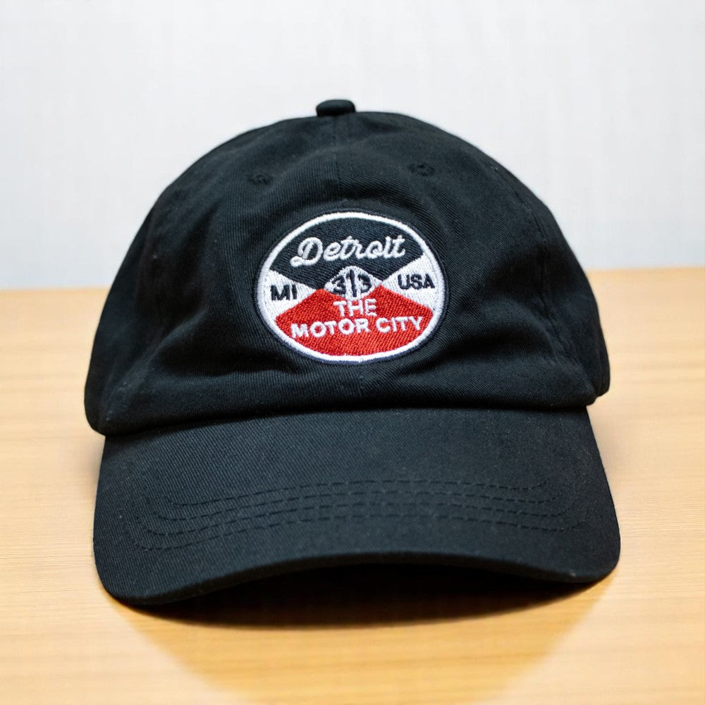 Hat - Black Detroit Reel Unstructured