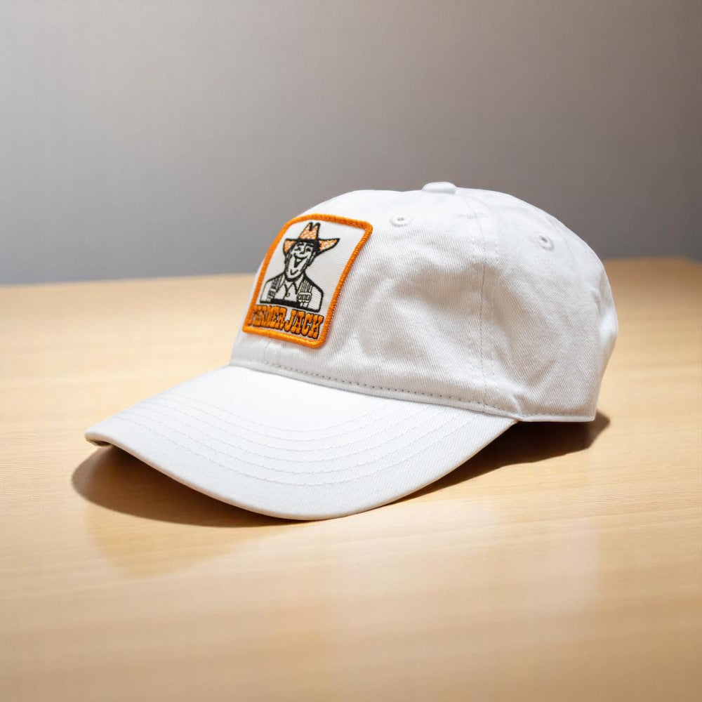 Hat - Farmer Jack Patch Hat - White