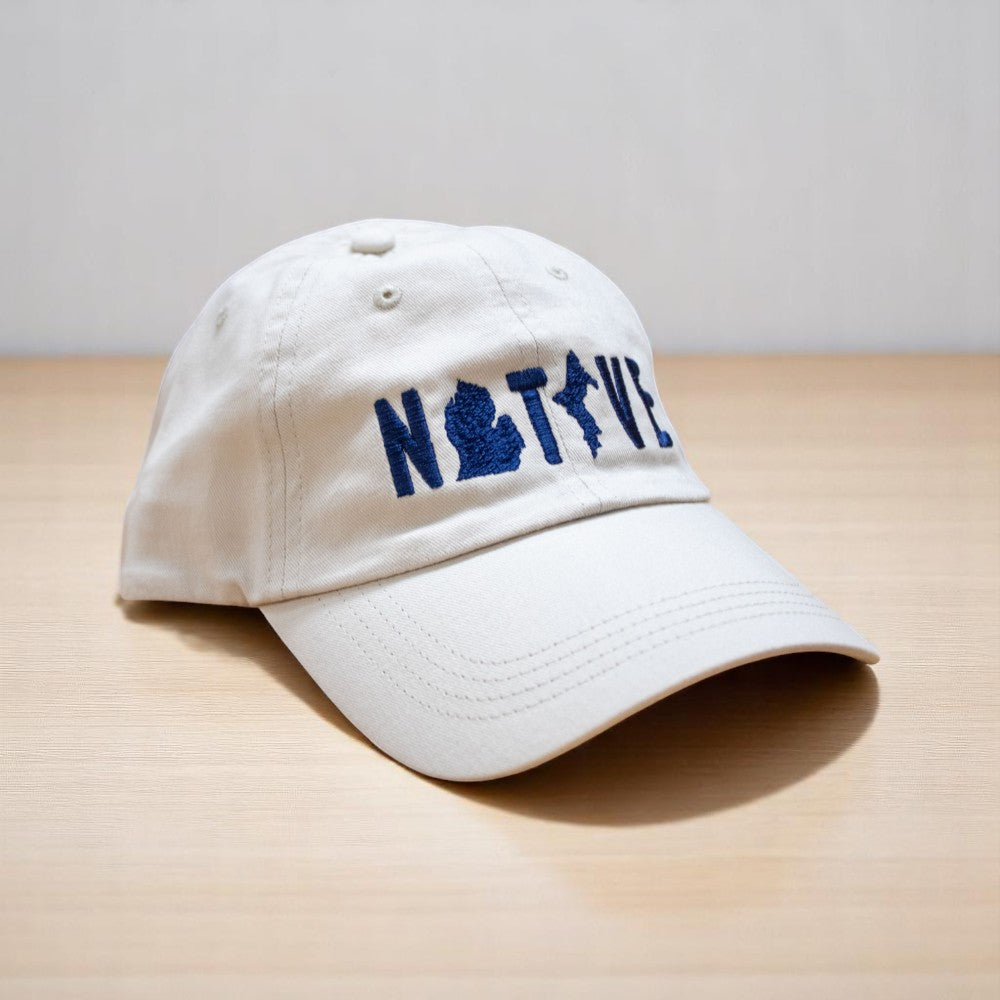 Hat - Michigan NATIVE Unstructured Stone