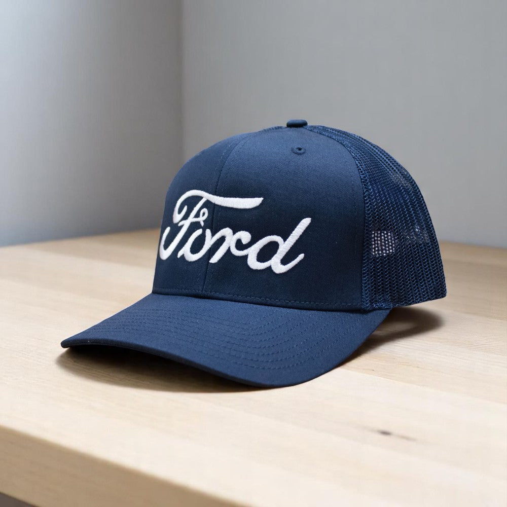 Hat - Ford Script - Trucker