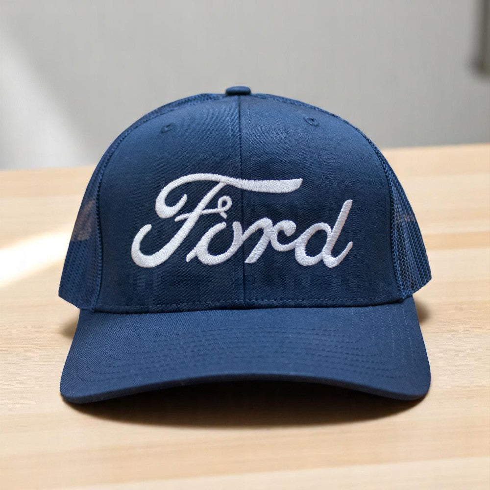 Hat - Ford Script - Trucker