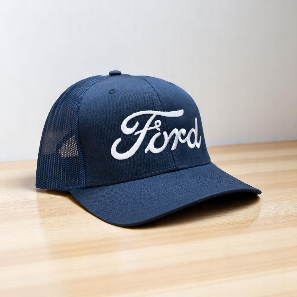Hat - Ford Script - Trucker