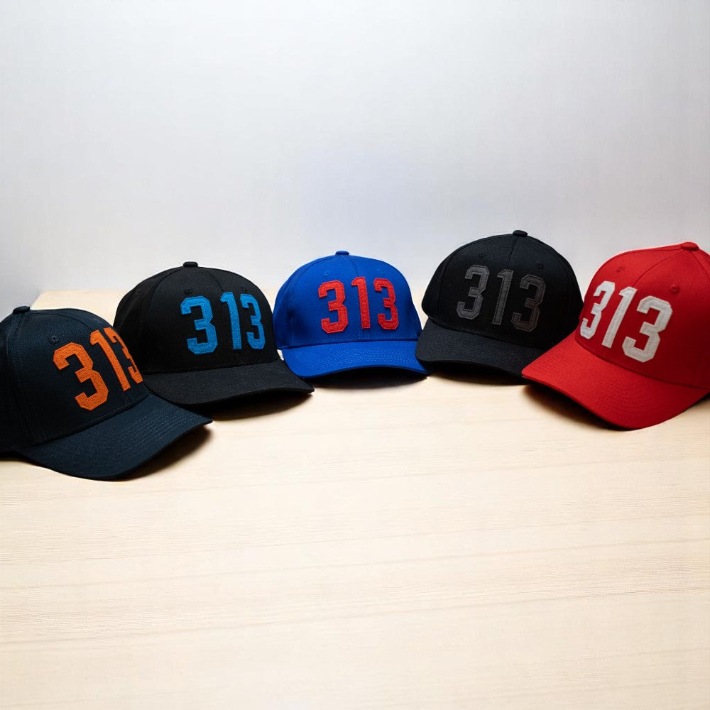 Hat - Detroit 313 - Multiple colors – Official Detroit Shirt Company Gear