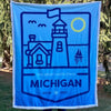 Michigan Lighthouse Sherpa Blanket - Detroit Shirt CompanyDetroit Shirt CompanyOther Accessories