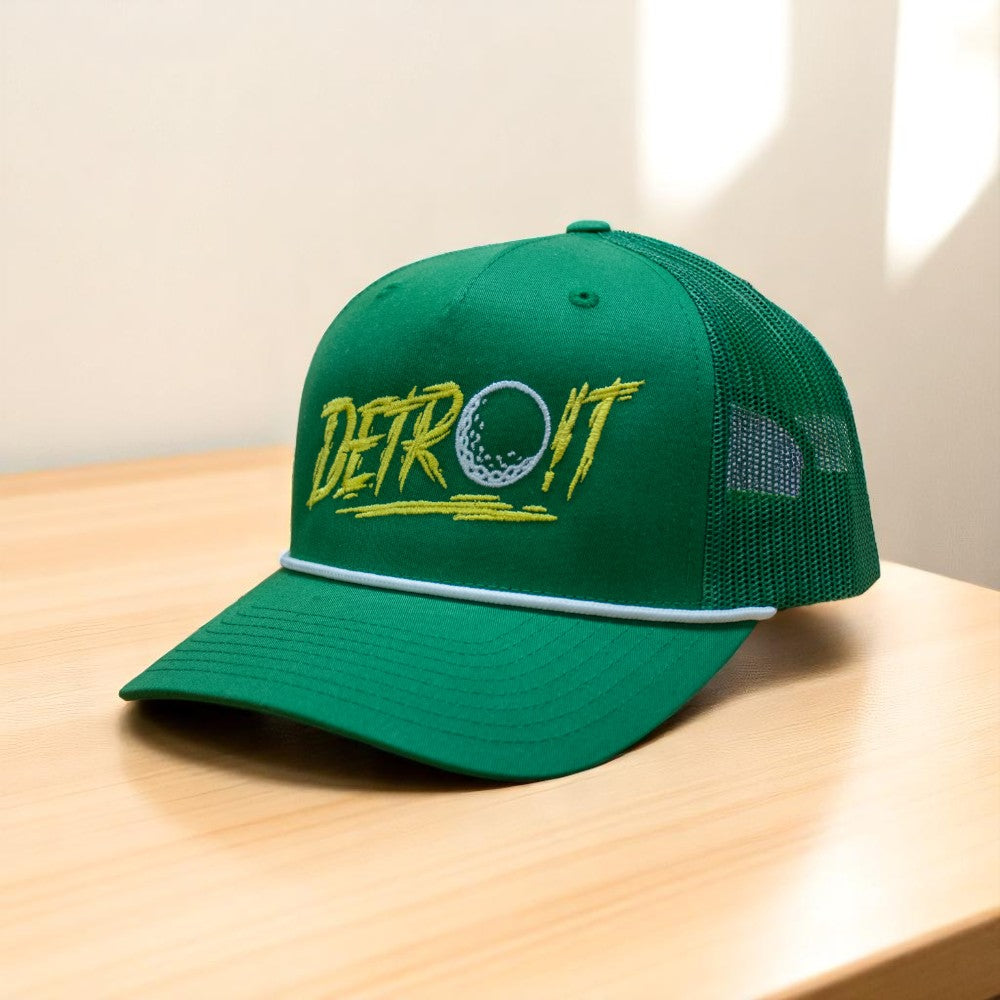 Hat - Detroit Score Golf - Richardson Snapback
