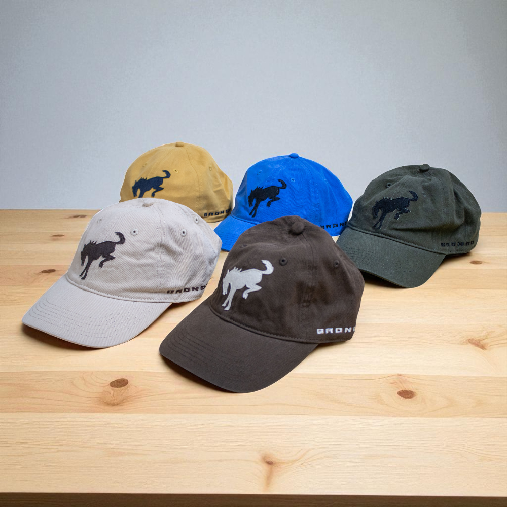 Hat - Ford Bronco Felt Patch