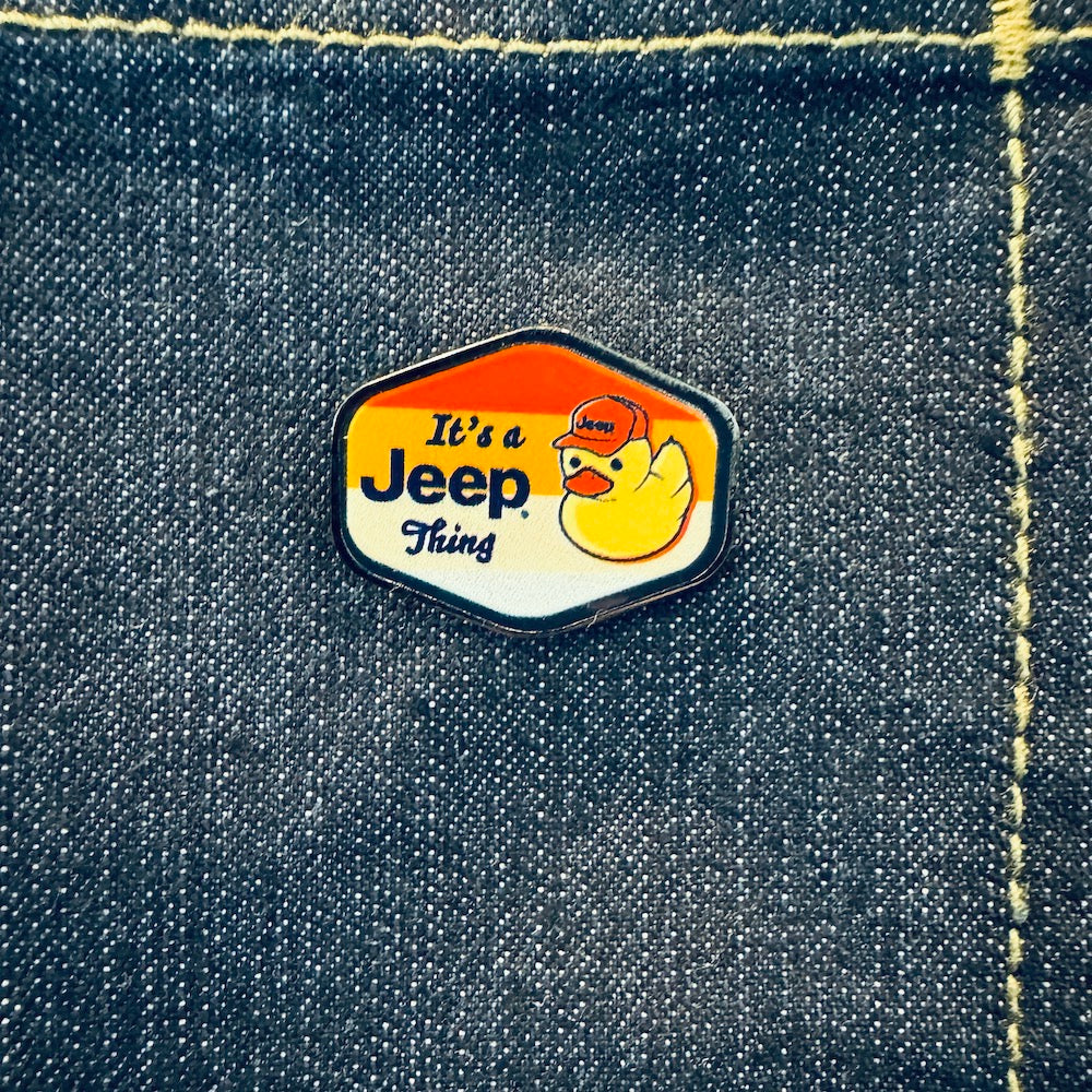 Enamel Pin - It's a Jeep® Thing Duck  Hex