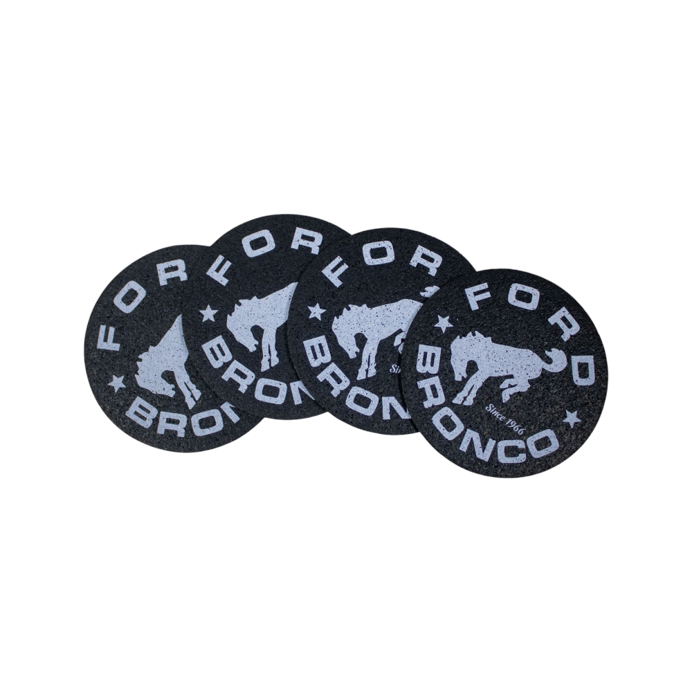 Coaster Set - Ford Bronco Circle