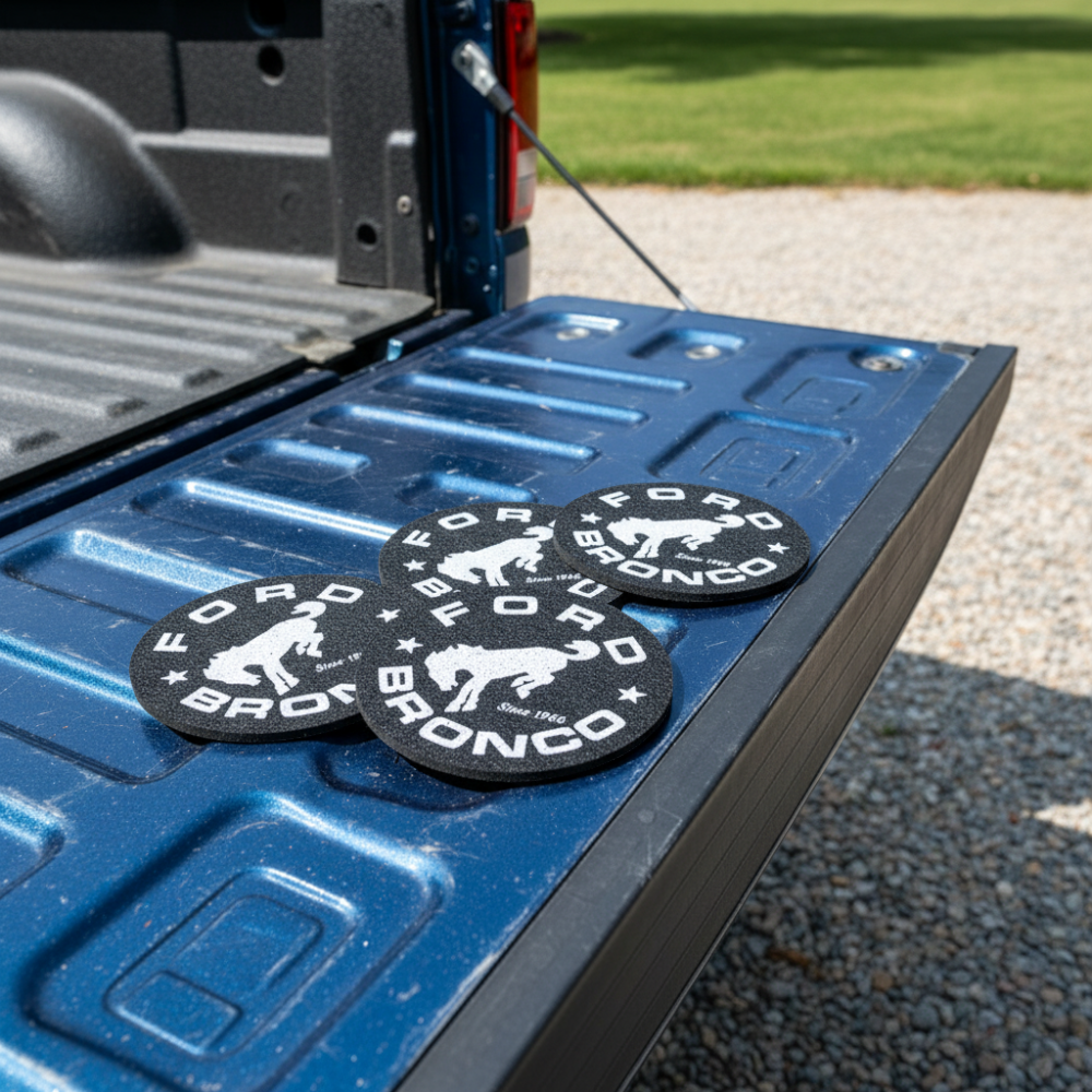 Coaster Set - Ford Bronco Circle