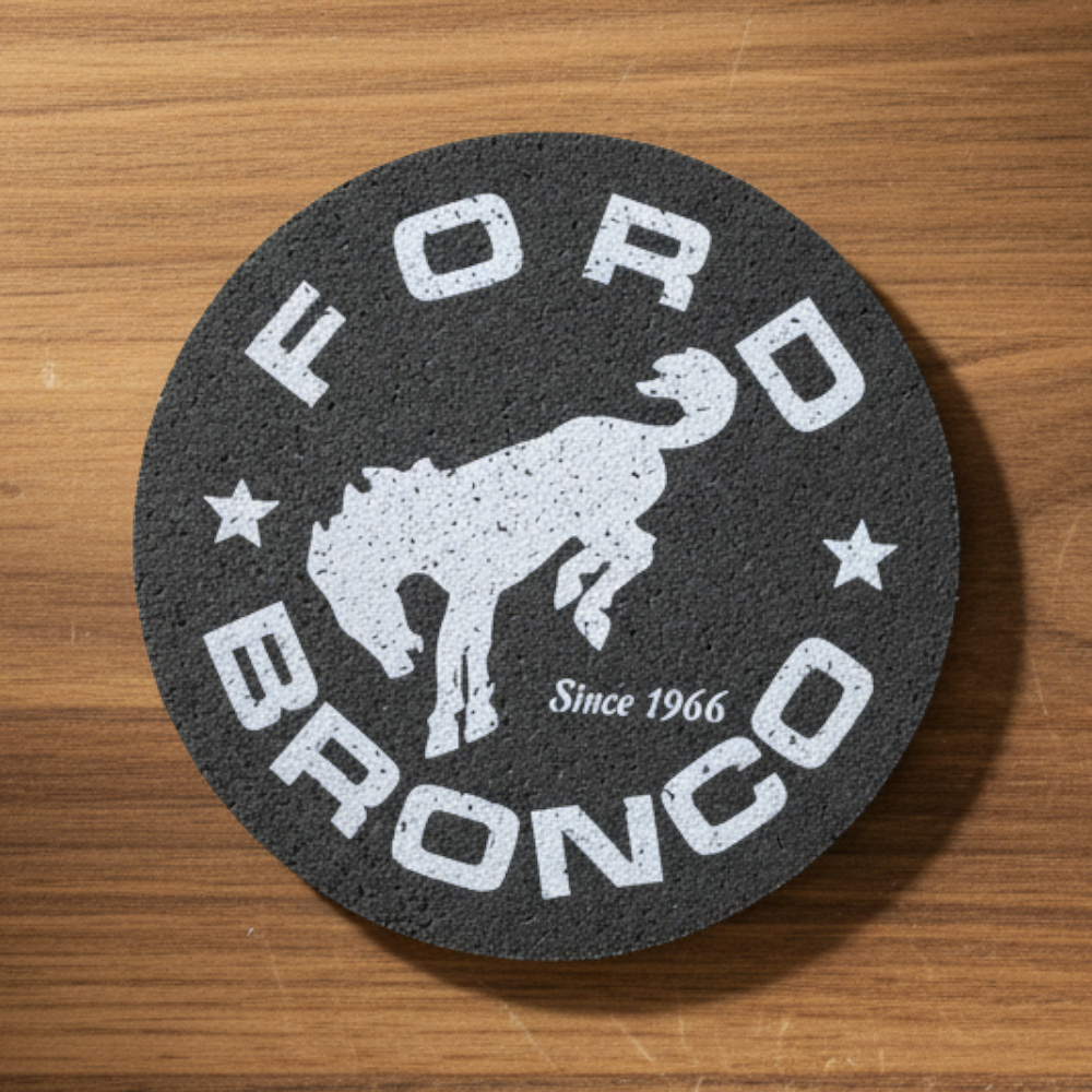 Coaster Set - Ford Bronco Circle