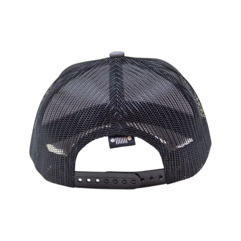Hat - Jeep Wave USA Patch - Heather Grey/Black