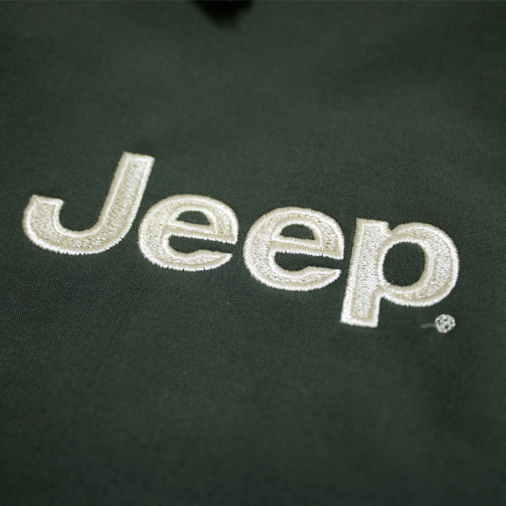 Mens Jeep® Hooded Softshell Jacket - Mineral Green