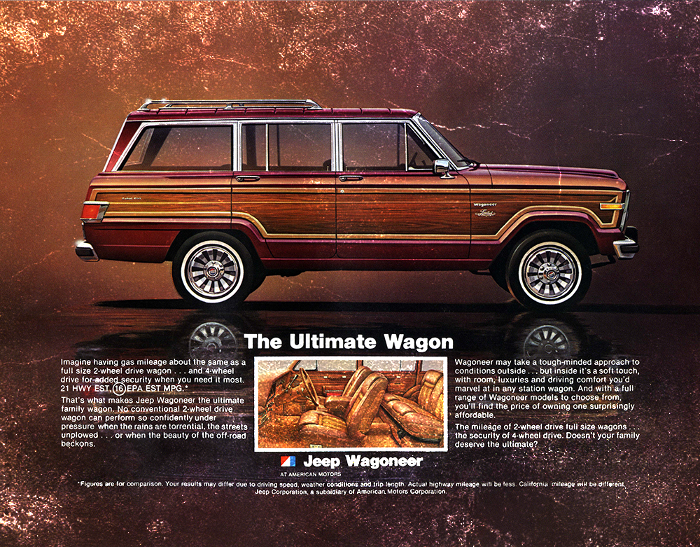Metal Sign - Jeep Wagoneer - The Ultimate Wagon