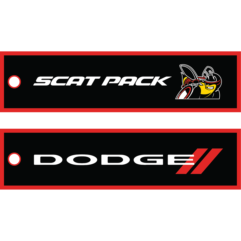 Keychain - Dodge Scatpack- Pull