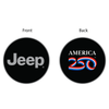 Keychain – A250 Jeep - Round Metal