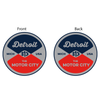 Keychain - Detroit Reel - Round Metal
