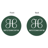 Keychain - Hudson's - Round Metal
