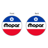Keychain - Mopar RWB - Round Metal