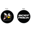Keychain - Dodge Scat Pack - Round Metal