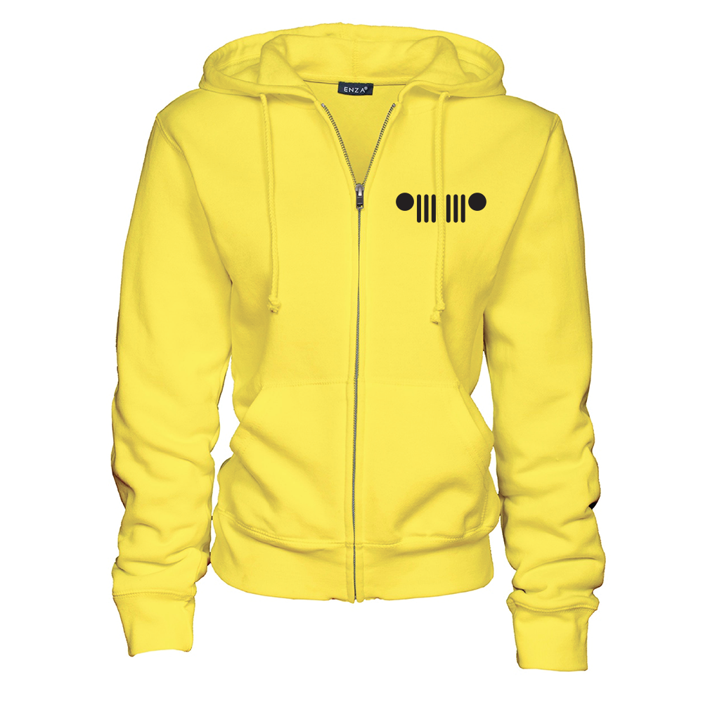 Ladies Jeep® It's A Jeep Thing Duck Zip Hoodie - Yellow