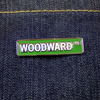 Enamel Pin - Detroit Woodward Avenue Street Sign