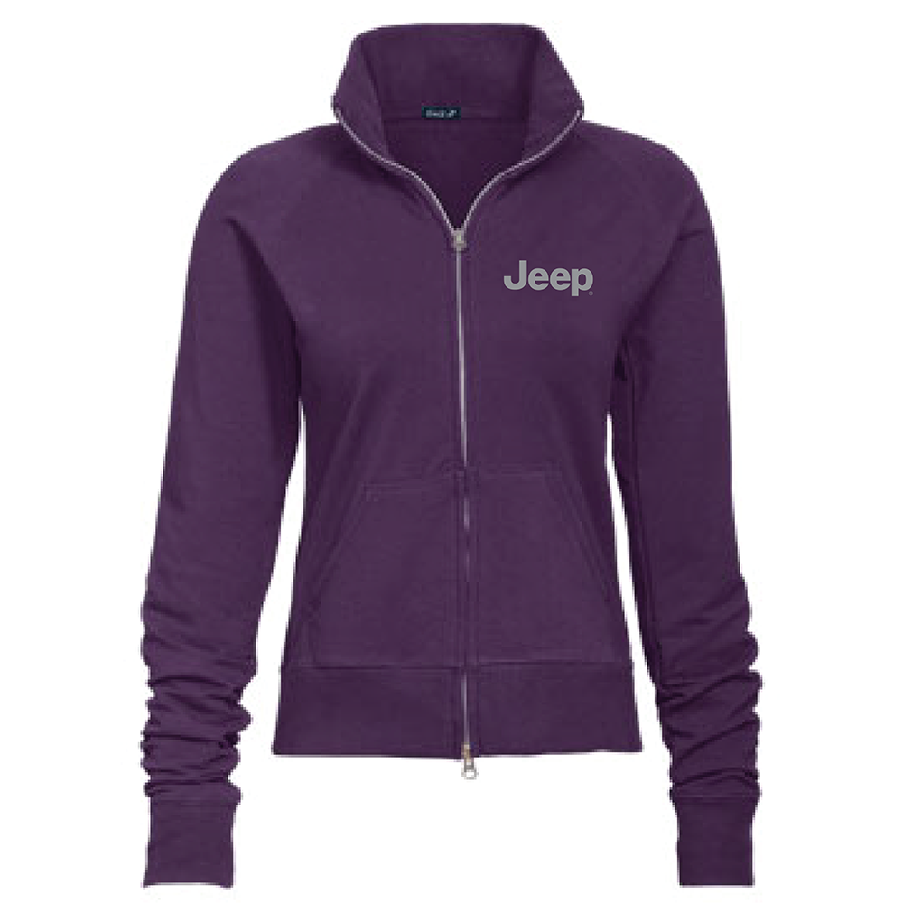 Ladies Jeep® Text Fleece Jacket - Multiple Colors