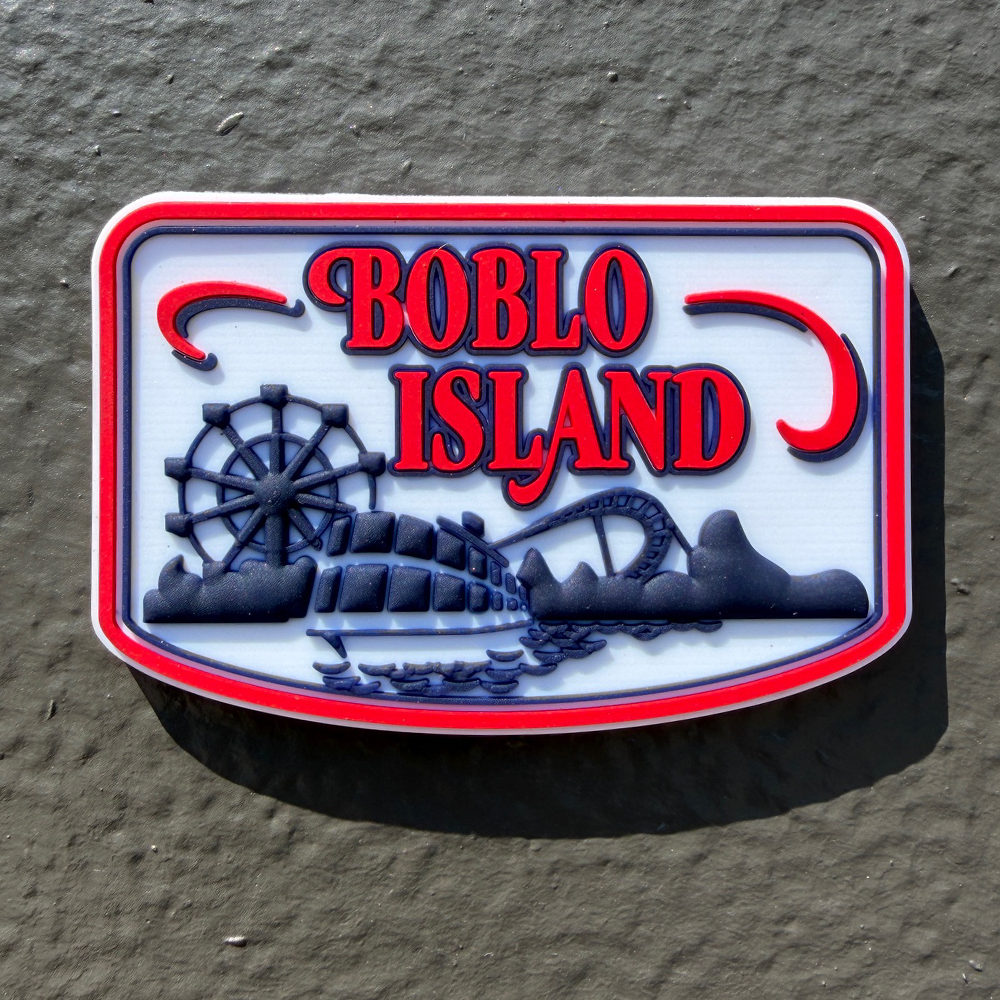 Magnet - Boblo Island Boat RWB