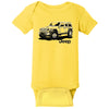 Baby Onesie - Jeep Wrangler Line Art