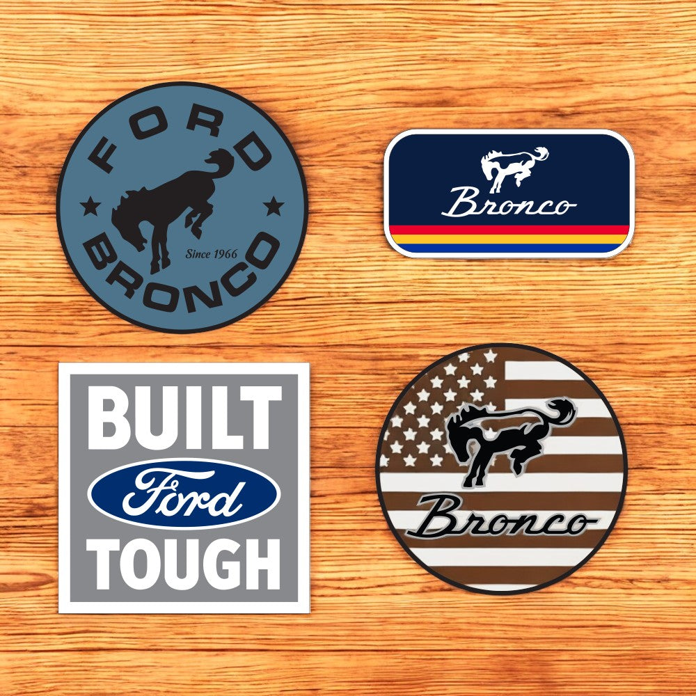 Hat - Ford Bronco Felt Patch