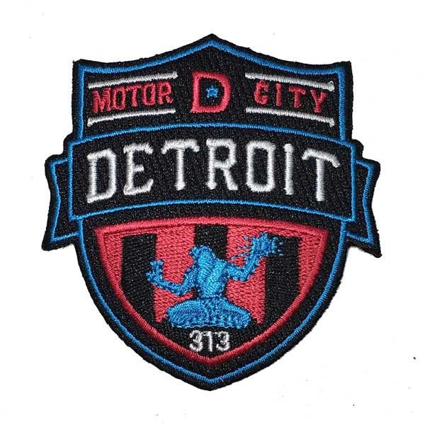 Patch - Detroit Shield – Official Detroit Shirt Company Gear