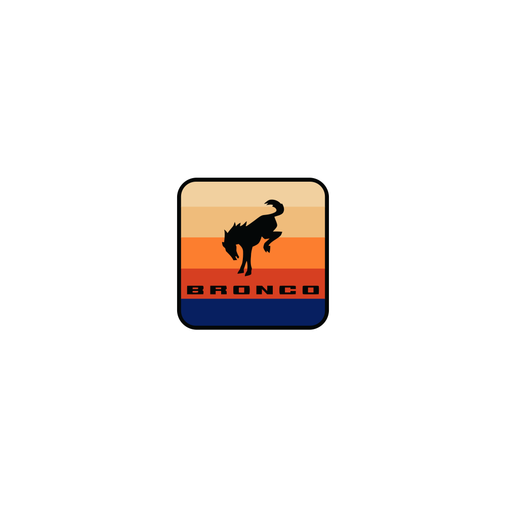 Enamel Pin - Ford Bronco Stripes