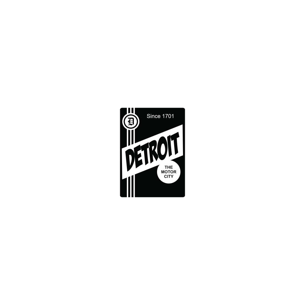 Enamel Pin - Detroit Label