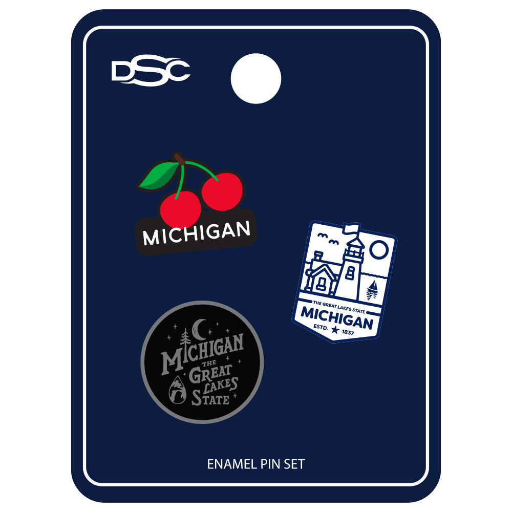Enamel Pin Set - Explore Michigan